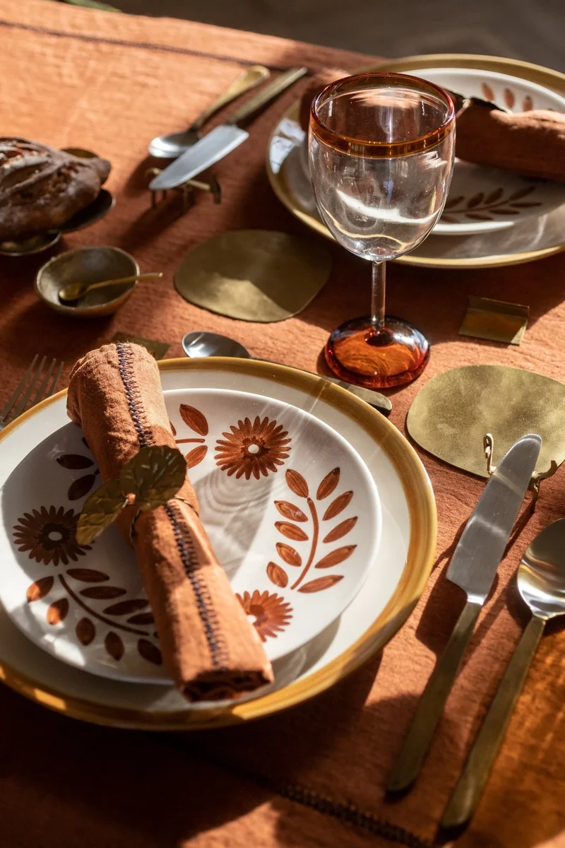 Lot de 4 verres à pied Ina