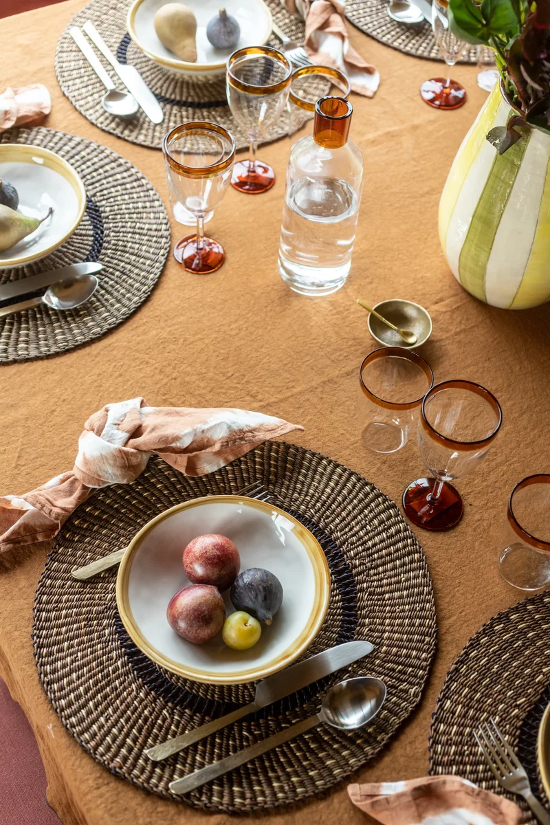 Lot de 4 verres à pied Ina