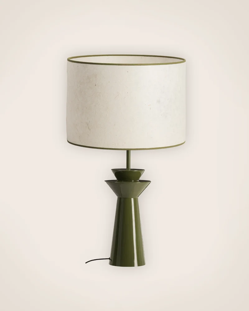 Lampe à poser Leo Rosha laqué