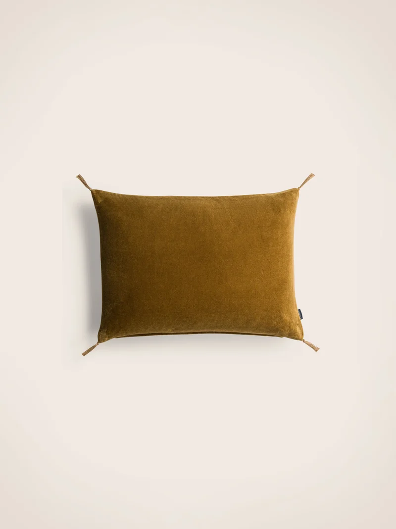 Housse de coussin Velours lavé