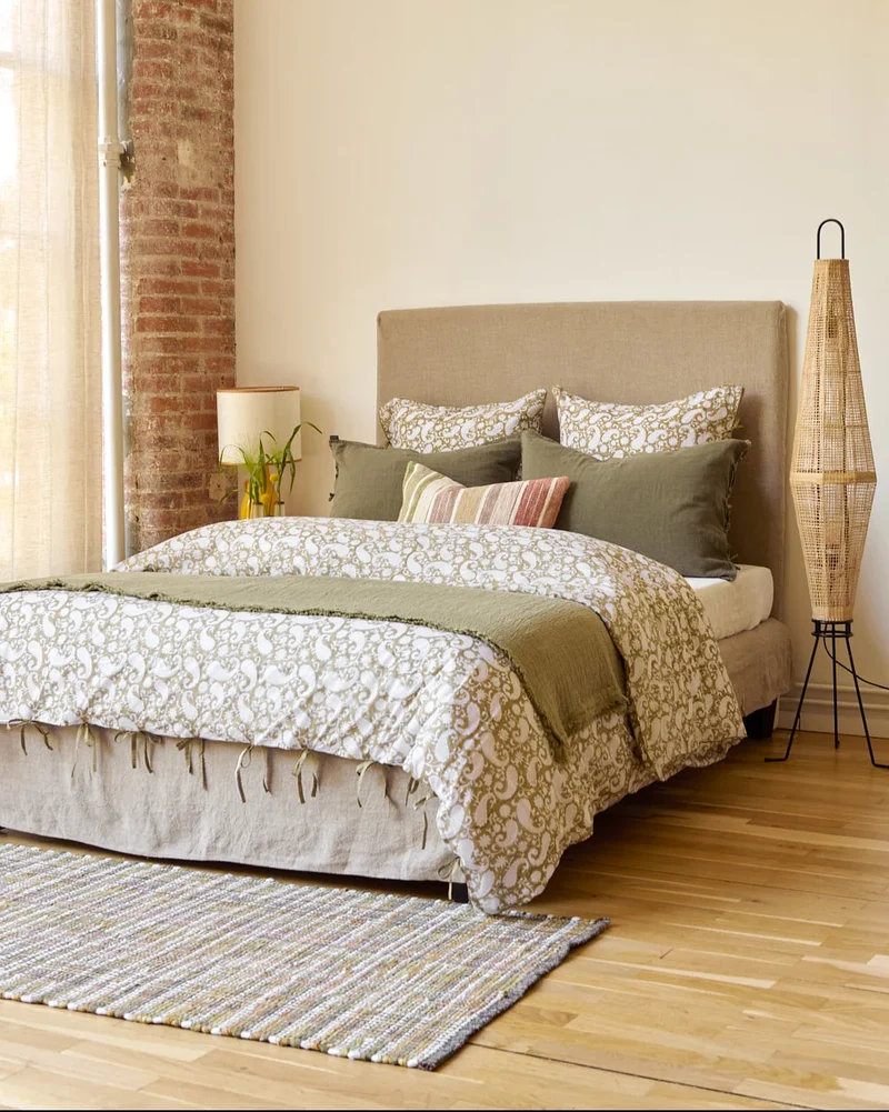 Housse de couette Paisley bio
