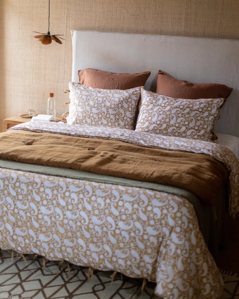 Housse de couette Paisley bio