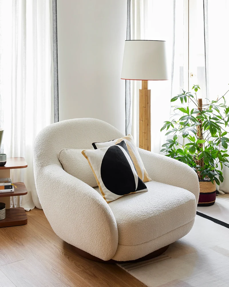 Riviera Floor Lamp - Natural