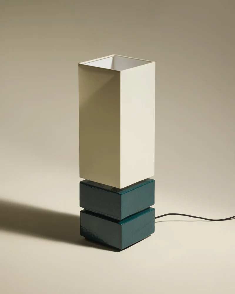 Tower Lamp - Sarah Blue