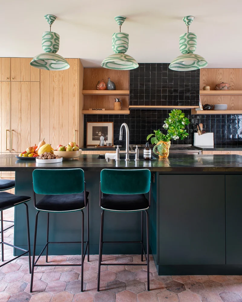 Double Game Island Chair - Green