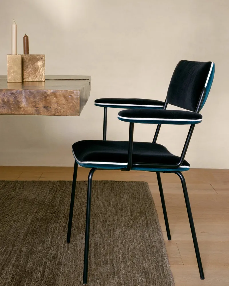 Double Jeu Armchair - Sarah Blue