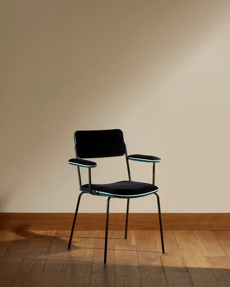Double Jeu Armchair - Sarah Blue