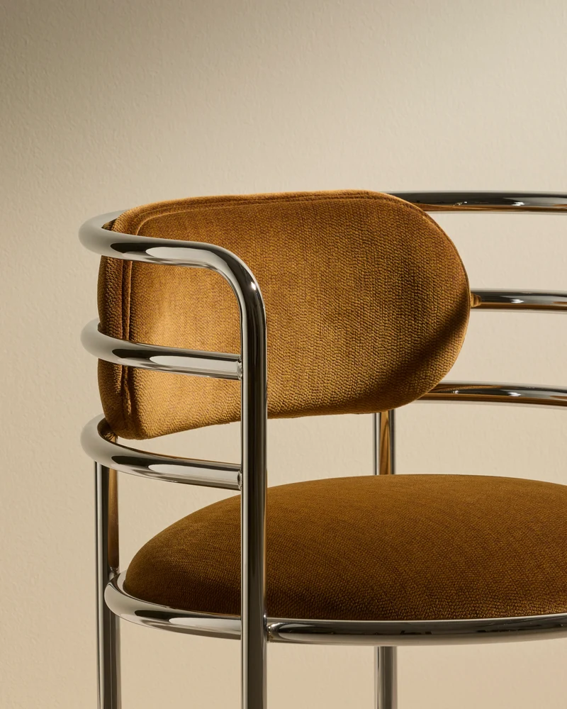 Moon Chair - Chrome