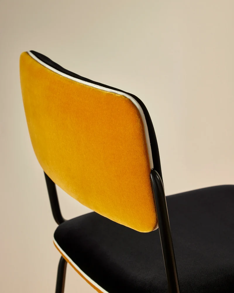 Double Jeu Bar Chair - Ochre