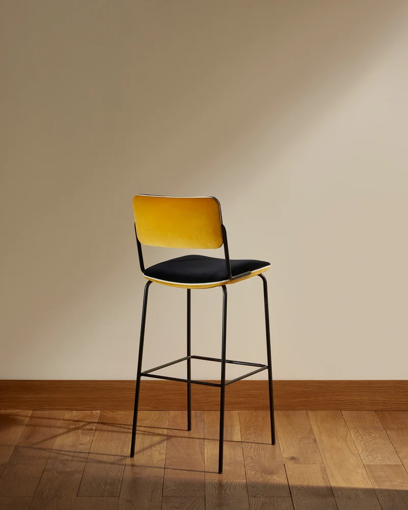 Double Jeu Bar Chair - Ochre