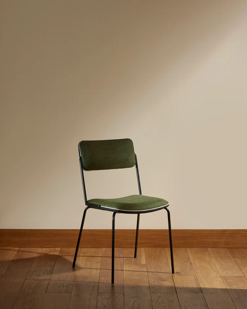 Double Game Chair - Black / Green