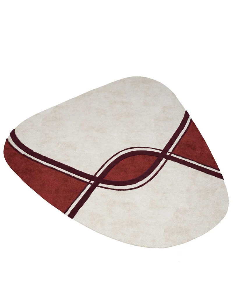 Twiggy Rug - Aubergine
