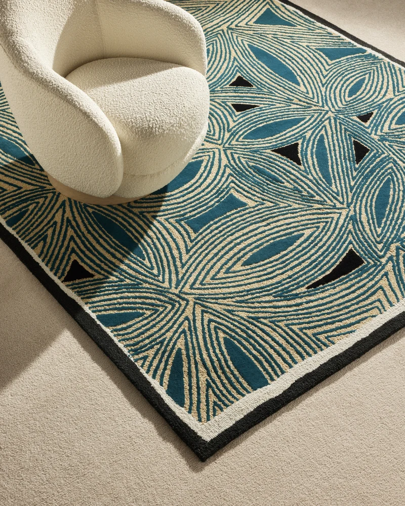Sombra Rug - Sarah Blue