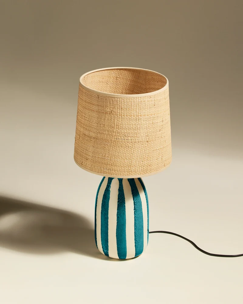 Palmaria Table Lamp - Sarah Blue