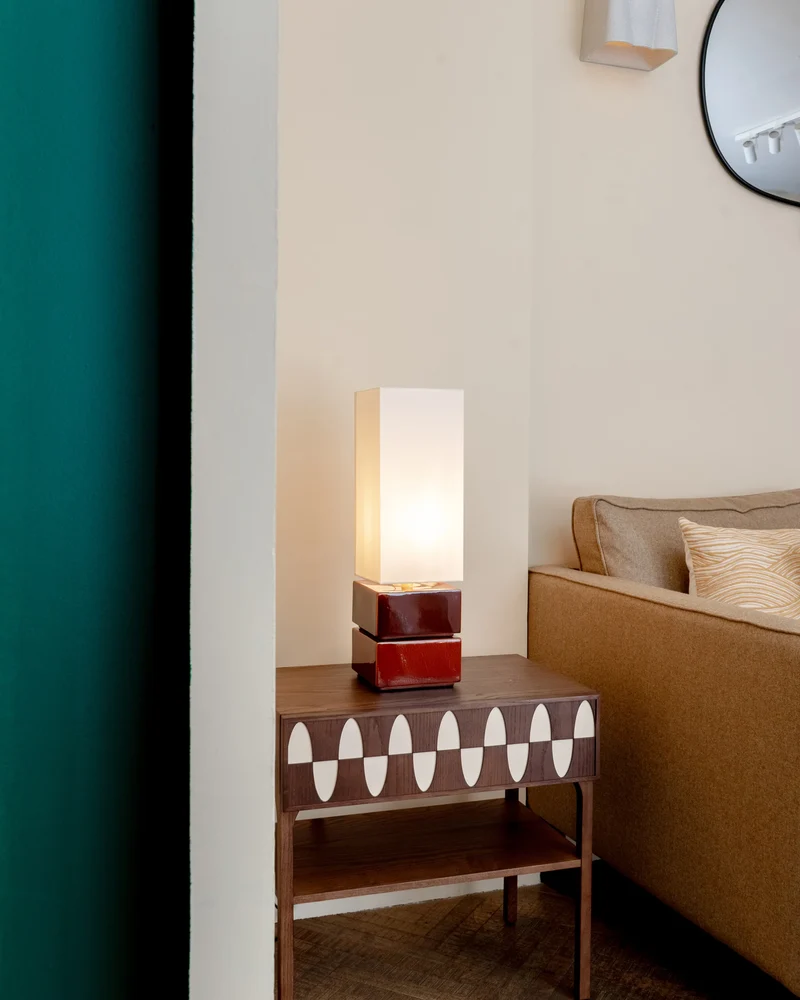 Tower Lamp - Hazelnut