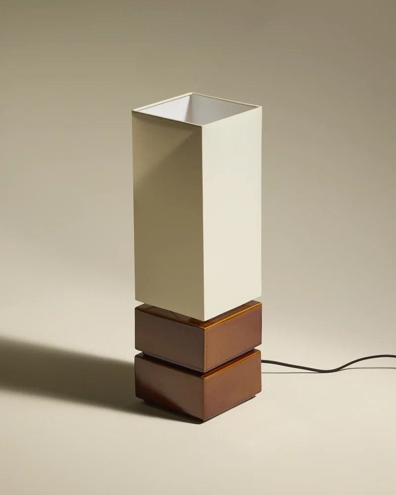 Tower Lamp - Hazelnut
