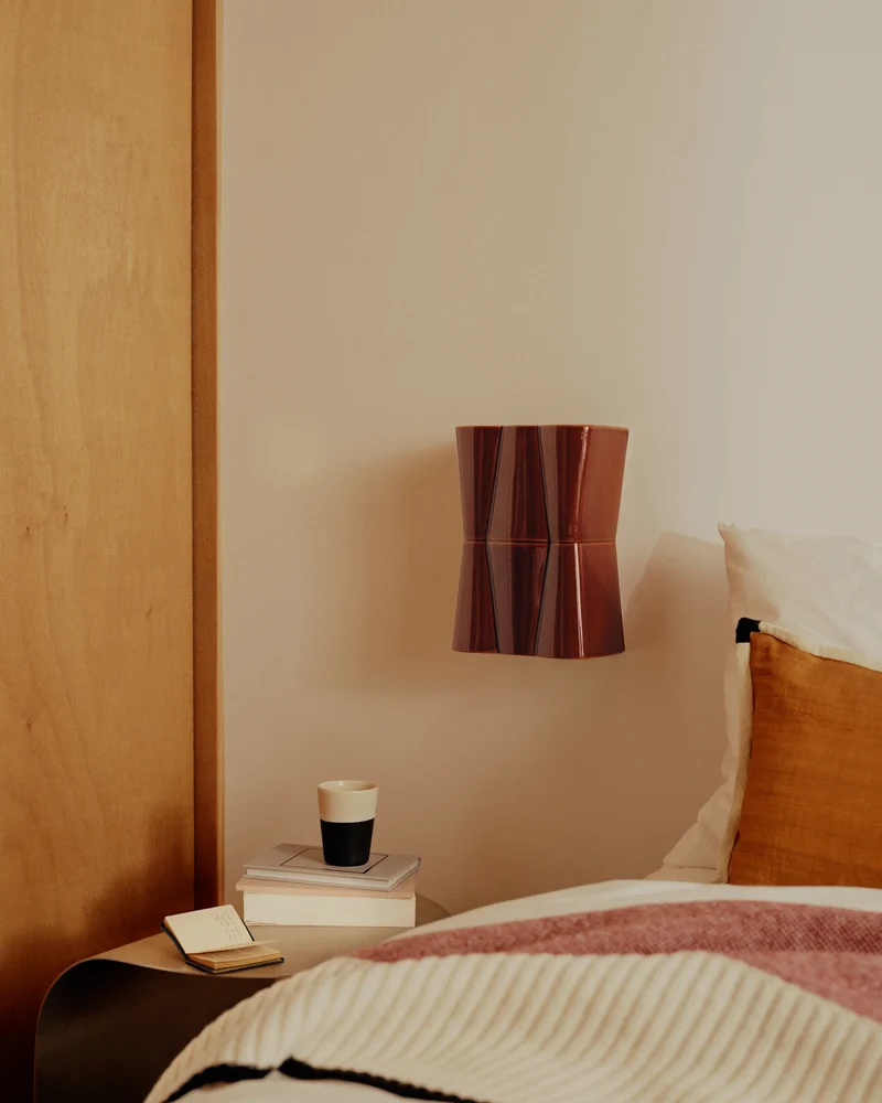 Muse wall lamp - Ecru