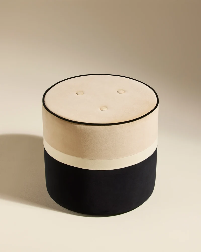 Leo Pouf - Beige
