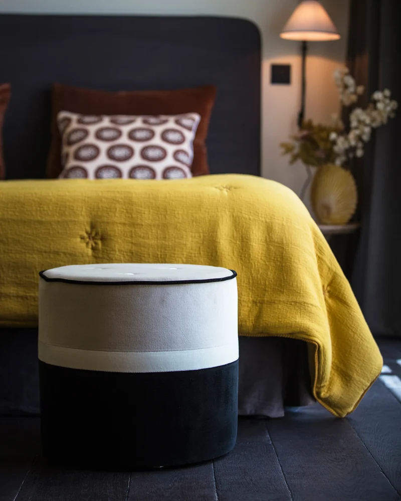 Leo Pouf - Beige