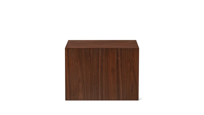 Align Coffee Table, Tiered, Walnut