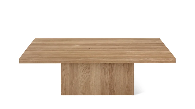 All We Need Coffee Table Square, Brushed Oak
