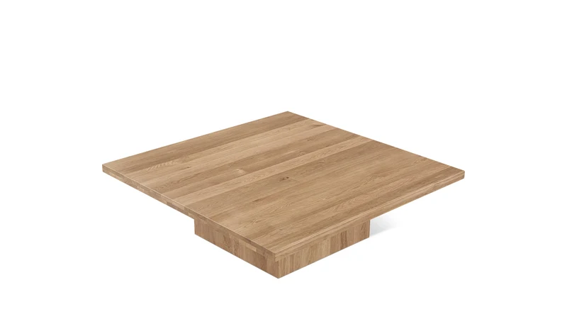 All We Need Coffee Table Square, Brushed Oak