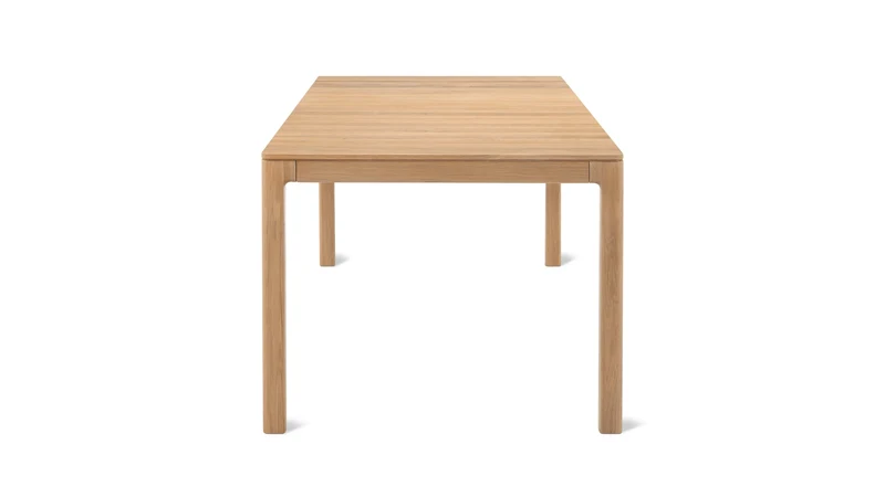 Bridge Extendable Dining Table, Seats 6-12, Oak
