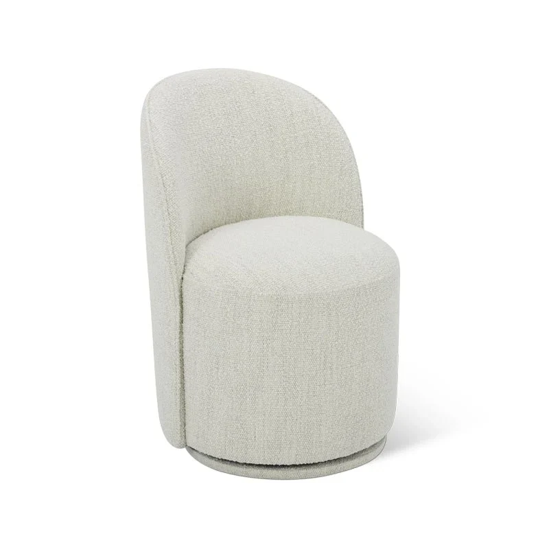 Dialed In Swivel Dining Chair, Sea Pearl
