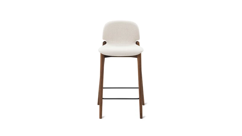 Dine In Counter Stool, Walnut/Dune
