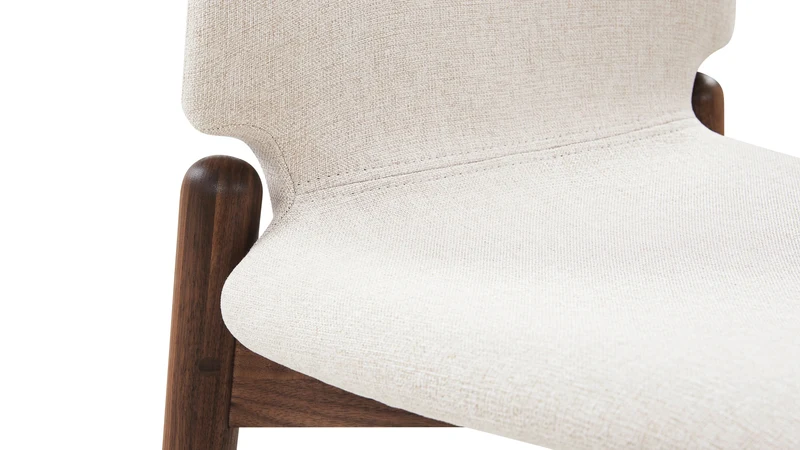 Dine In Counter Stool, Walnut/Dune