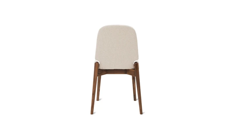 Dine In Dining Chair (Set of Two), Walnut/Dune