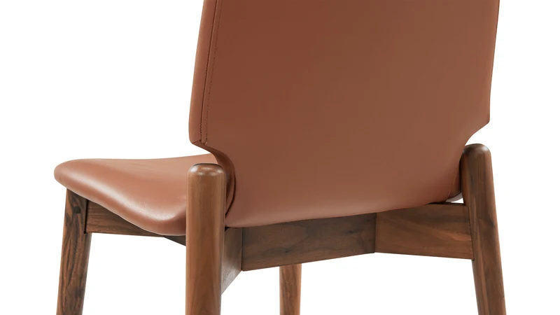 Dine In Dining Chair (Set Of Two), Walnut/Pecan