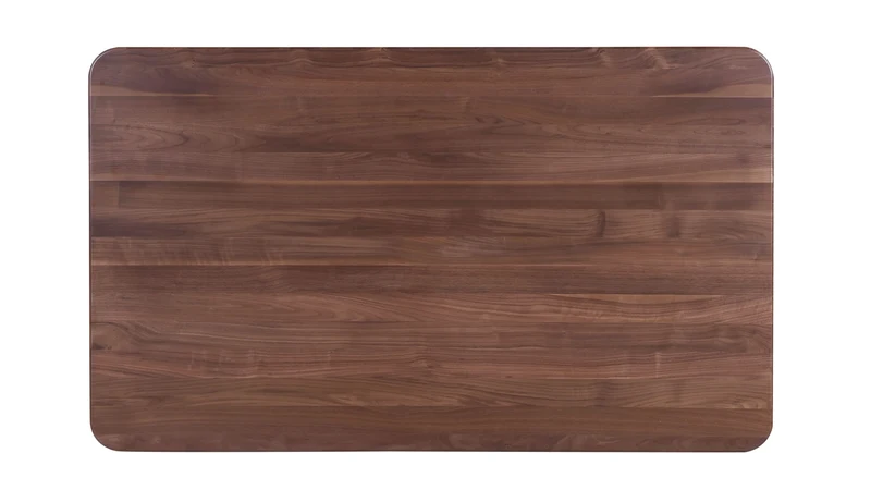 Double Feature Coffee Table, Large, American Walnut
