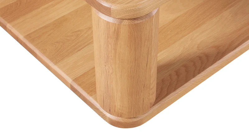 Double Feature Coffee Table, Regular, Oak