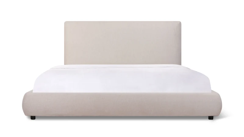 Dream Storage Bed With Tall Headboard, Queen, Latte