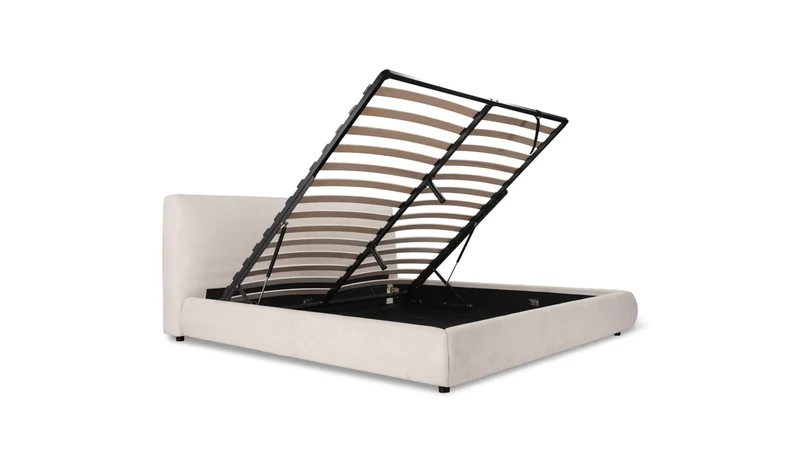 Dream Storage Bed, Queen, Latte