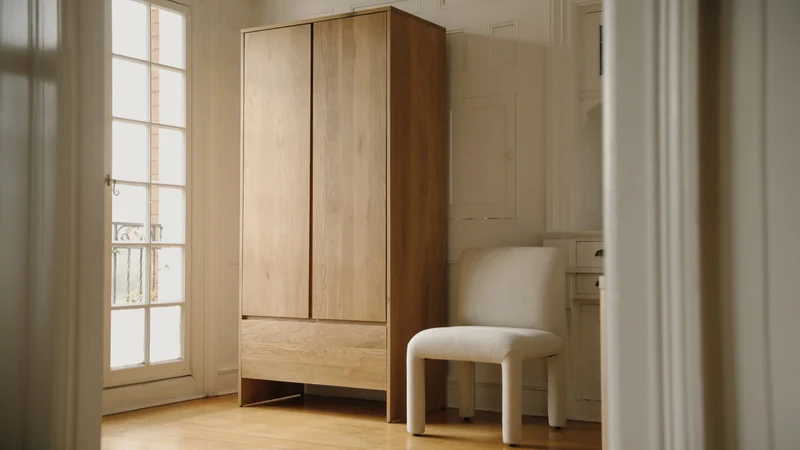 Everyday Armoire, Oak