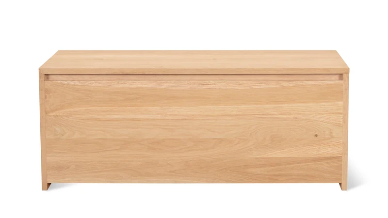 Everyday Storage Bench, Oak