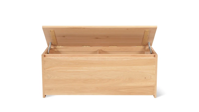 Everyday Storage Bench, Oak