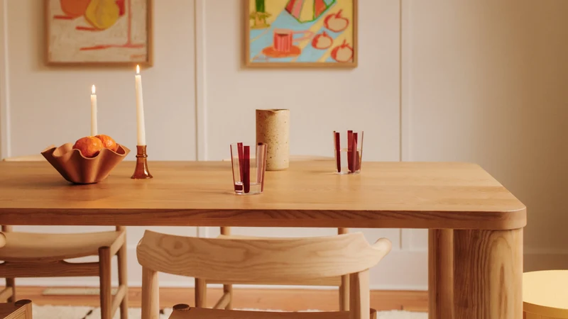 Field Dining Table, Seats 4-6 People, Ash