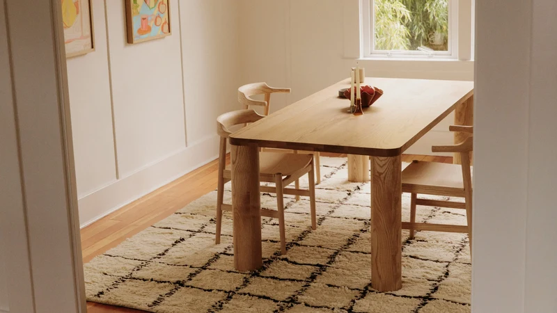 Field Dining Table, Seats 6-8 People, Ash