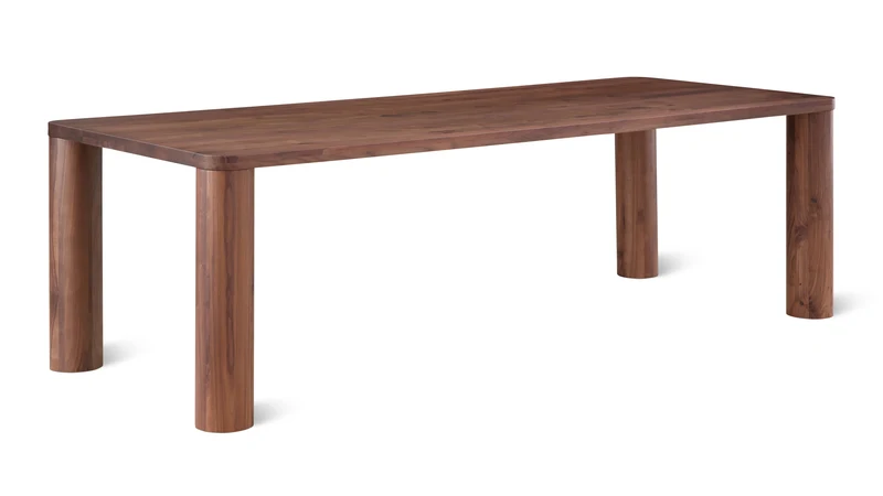 Field Dining Table, Seats 8-10 People, American Walnut