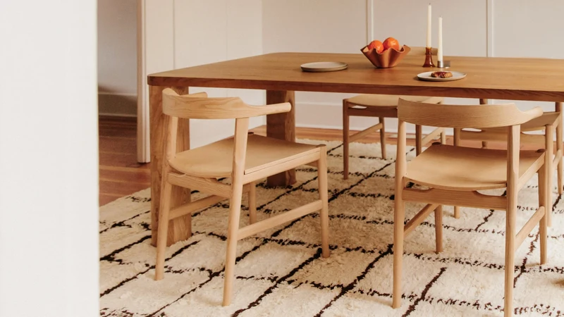 Field Dining Table, Seats 8-10 People, Ash