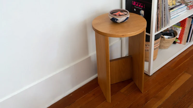 Field Stool, Counter, Oak