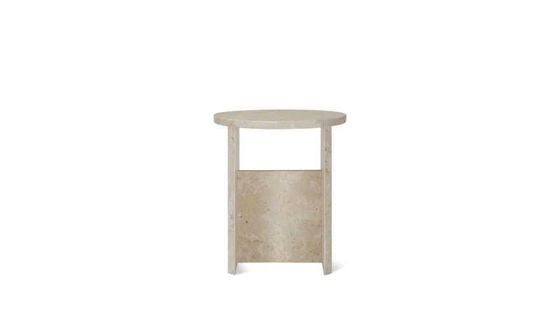 Field Stool, Limestone