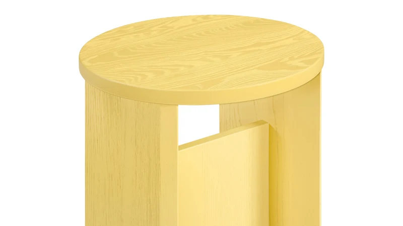 Field Stool, Limited Edition, Lemon