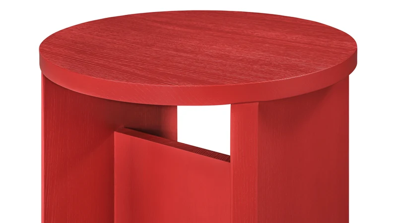 Field Stool, Limited Edition, Poppy