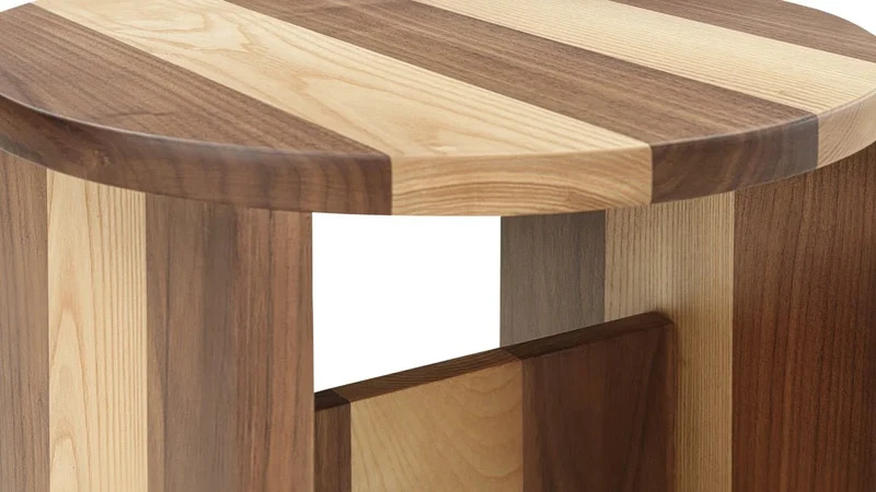 Field Stool, Limited Edition, Striped