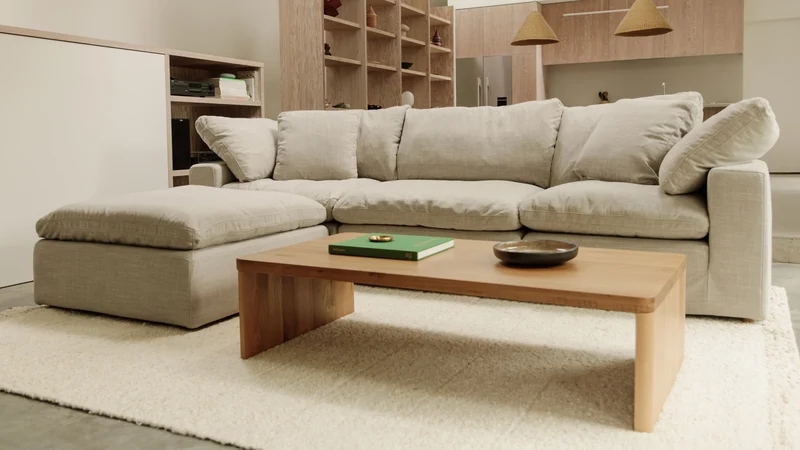 Form Coffee Table, Oak