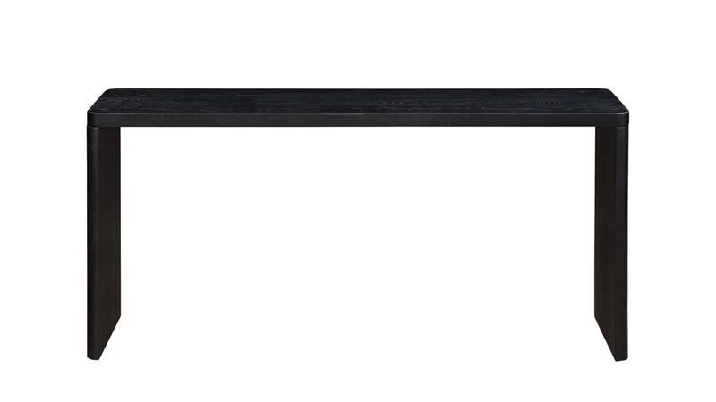 Form Console, Large, Black Oak